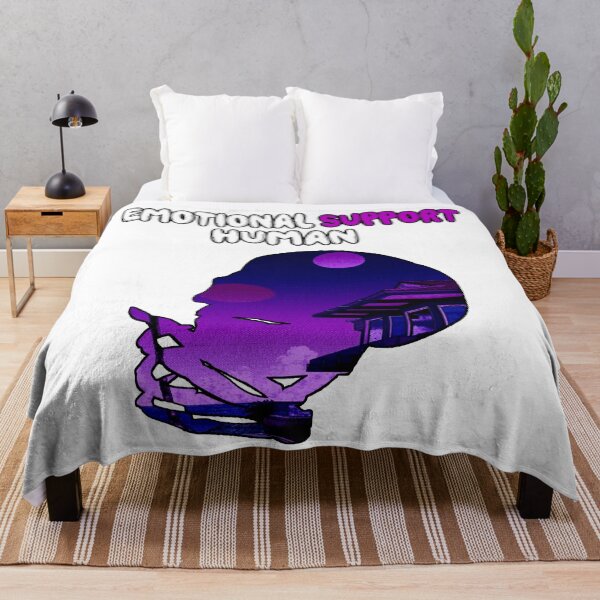 Item preview, Apoyo emocional humano - estética japonesa Vaporwave designed and sold by RareAesthetic.