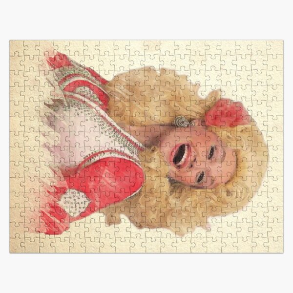 Dolly Parton With Bears And Butterflies In Garden 252 Piece Puzzle 