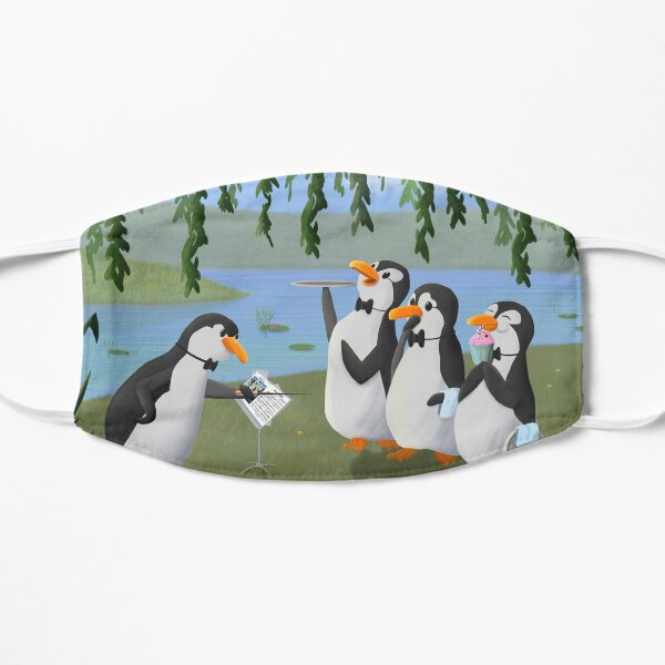 Singing Practice - Penguins Mary Poppins Flat Mask