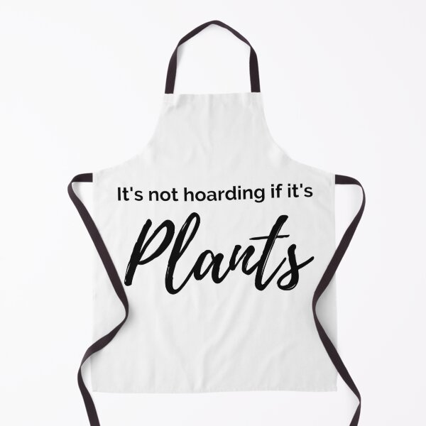 Item preview, It's not hoarding if it's plants typography - black text designed and sold by marta-maria.
