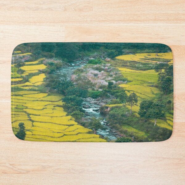 Item preview, Refreshing rice fields and river view designed and sold by Mariolangstieh.