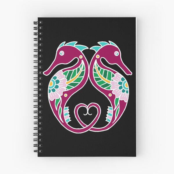 Item preview, Seahorses | Cute Seahorses | Floral Seahorses  designed and sold by Hilary Leslie.