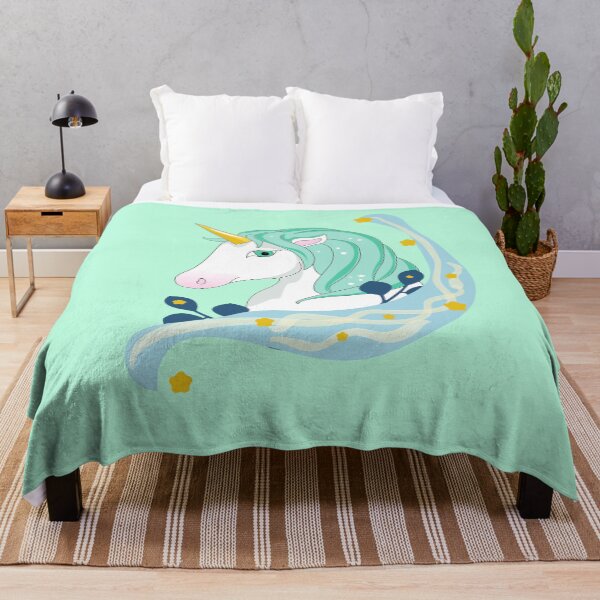Item preview, Cute white unicorn with green hair and eyes, fantasy, horse to meet you, unicorns i love them, unicorns are real , designed and sold by SGS-.