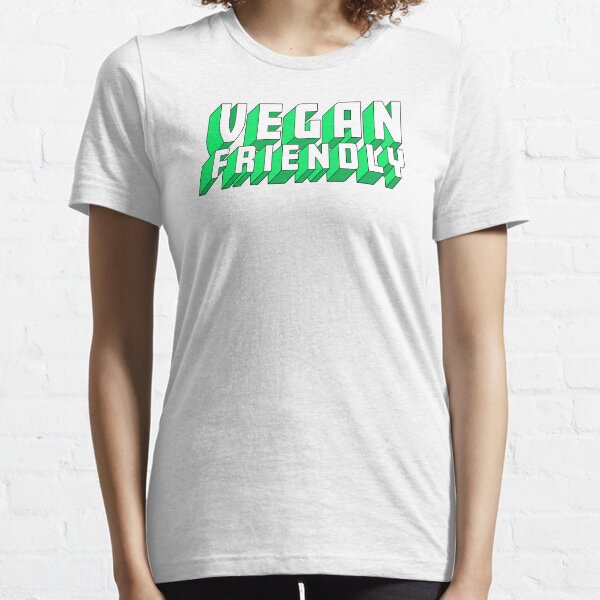 Vegan Friendly 3D Essential T-Shirt