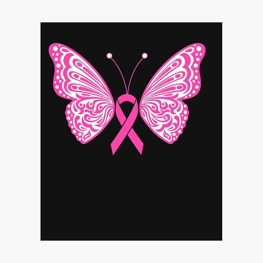Breast Cancer Awareness Pink Ribbon Tribal Butterfly Tattoo Breast Cancer Awareness Pink Ribbon Tribal Butterfly Tattoo