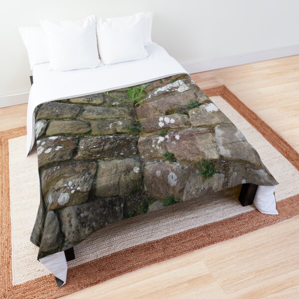 Merch #102 -- The Corner Plants (Hadrian's Wall) Comforter
