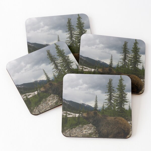 Item preview, The Great Outdoors Grizzly Art designed and sold by StevenElliot.