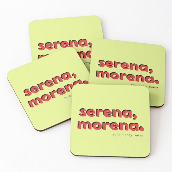 Item preview, Take it easy, phrase in Spanglish to ask for calm and tranquility (white background) designed and sold by Caracol-Spanish.