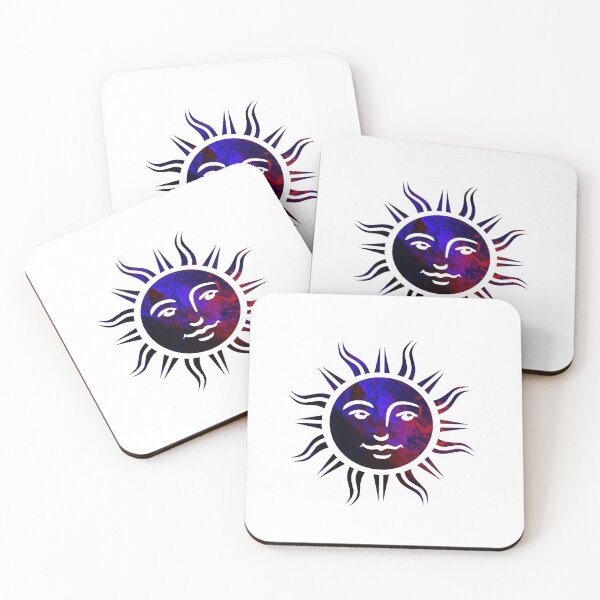 Item preview, Minimalism red and blue sun designed and sold by Erick  Tezó.