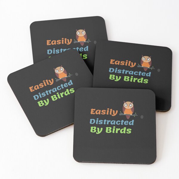 Item preview, Easily Distracted By Birds, Bird Watcher, Funny Bird, Bird lovers designed and sold by KOOL Studio.