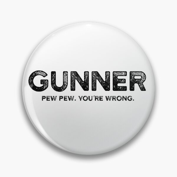 Item preview, Gunner Slang Typography designed and sold by lolquotes.