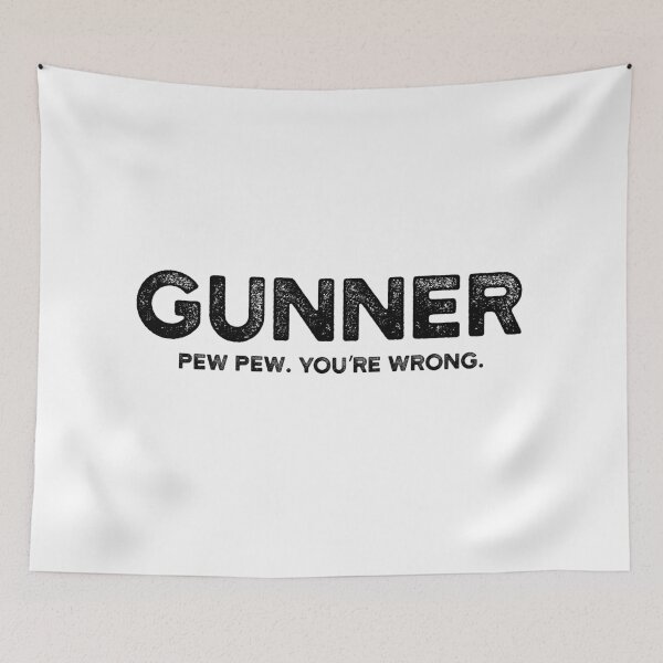 Item preview, Gunner Slang Typography designed and sold by lolquotes.