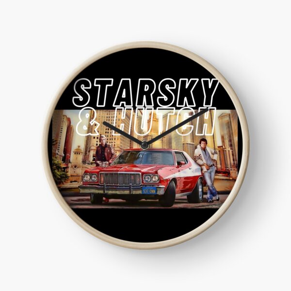 Starsky & Hutch Clock