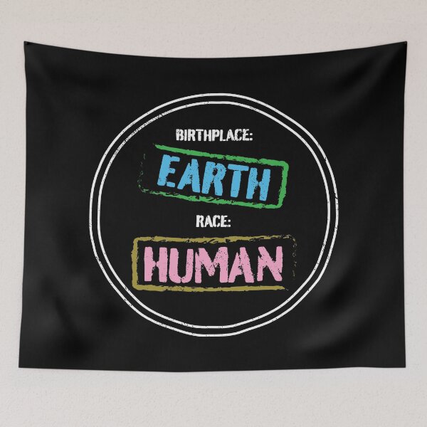 Item preview, Birthplace Earth Race Human Politics Freedom Religion Love - Stamp Style designed and sold by LookFrog.