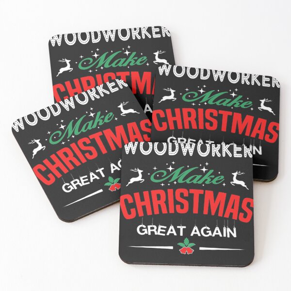 Item preview, Make Christmas Woodworker Great Again designed and sold by GeniusDesignArt.
