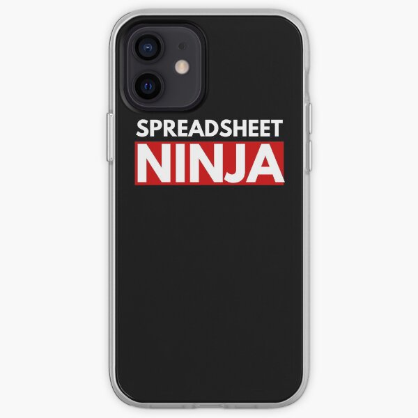 Spreadsheet Ninja iPhone Soft Case