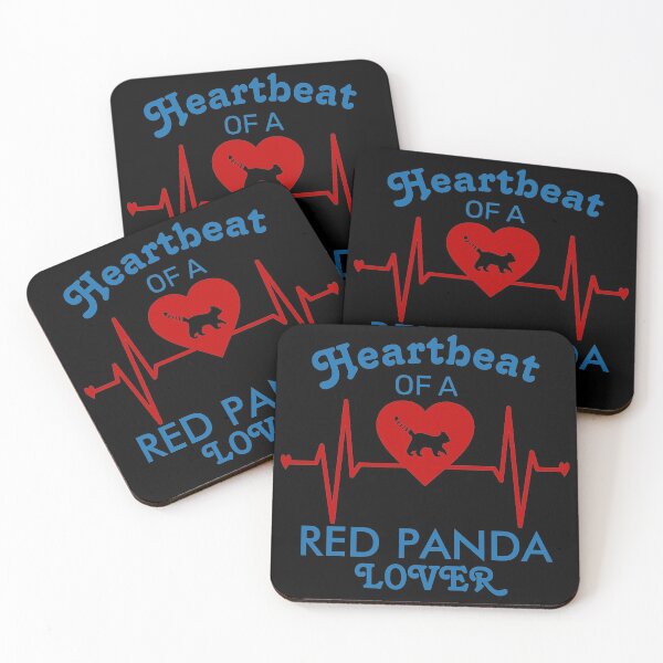 Item preview, Red Panda Lovers Heartbeat designed and sold by Cute  Pawz.