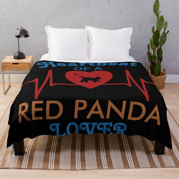 Item preview, Red Panda Lovers Heartbeat designed and sold by Cute Pawz.