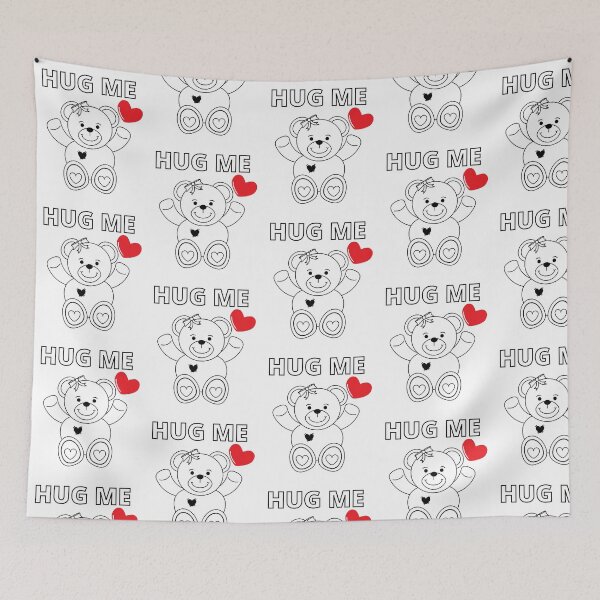 Item preview, Teddy Bear Hug Me  designed and sold by Larinpage.