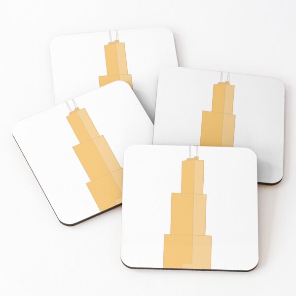 Item preview, Willis Tower, Chicago  designed and sold by elleandtherobots.