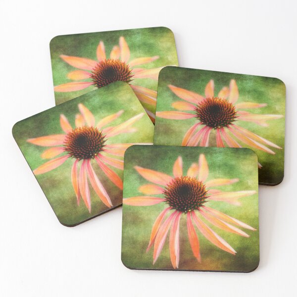 Item preview, Textured Sunset Coneflower designed and sold by Lois  Bryan.