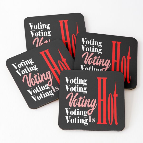 Item preview,     Voting is hot:For mom;For dad,cute,Funny,Quotes,Voting,For people,Famly designed and sold by Chaos Pixel Studio.