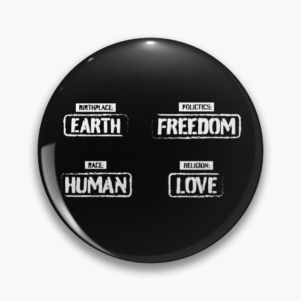Item preview, Birthplace Earth Race Human Politics Freedom Religion Love - Stamp style 4 Stickers Pack designed and sold by LookFrog.