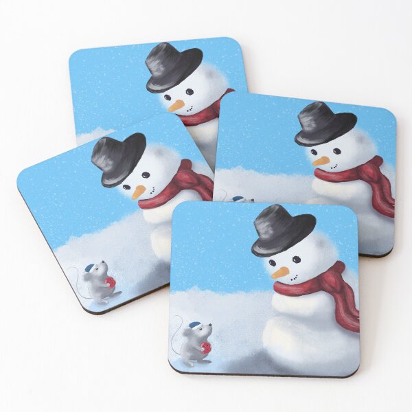 Item preview, Snowman’s button designed and sold by Pamelamelon.