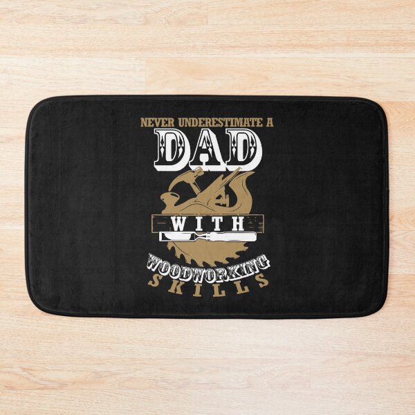 Item preview, A Dad With Woodworking Skills designed and sold by GeniusDesignArt.