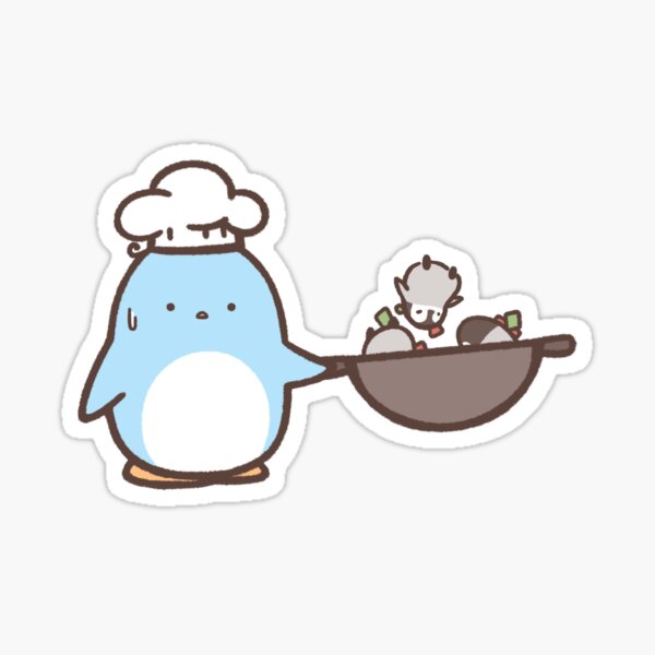 Item preview, Chef Penguin designed and sold by hellomeloons.
