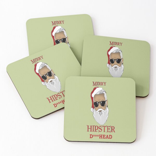 Item preview, Merry Hipster Christmas designed and sold by MephobiaDesigns.