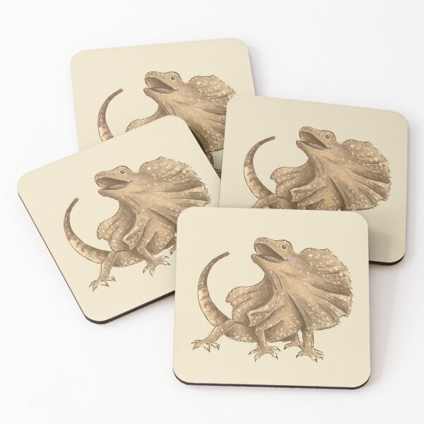 Item preview, Aussie Animals: Frill-neck Lizard designed and sold by Those Pencil Shavings.