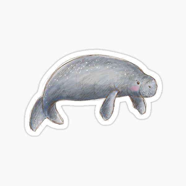 Item preview, Aussie Animals: Dugong designed and sold by Those Pencil Shavings.