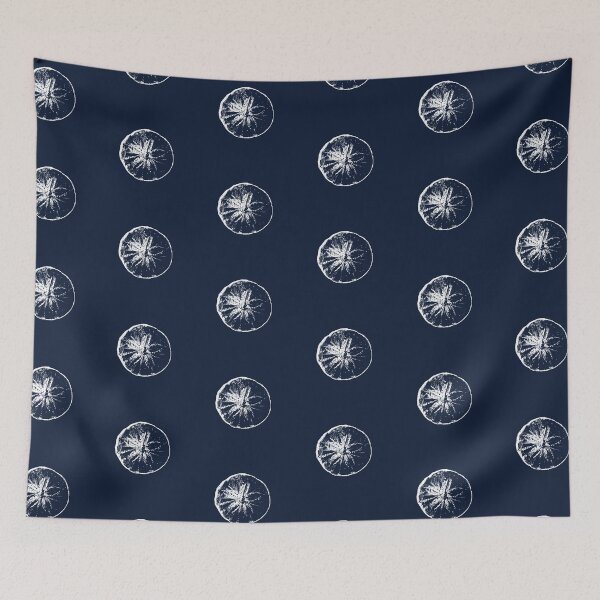 Item preview, Preppy Boat House Vintage Beach House Seashell Sand Dollar designed and sold by IamTrending.