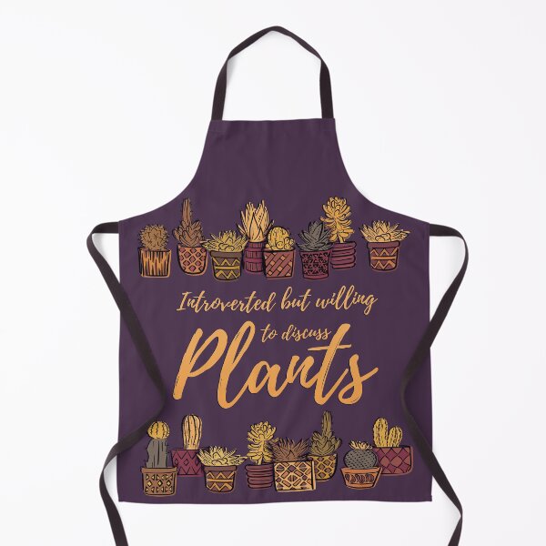 Item preview, Introverted but willing to discuss plants - orange and gold succulents designed and sold by marta-maria.