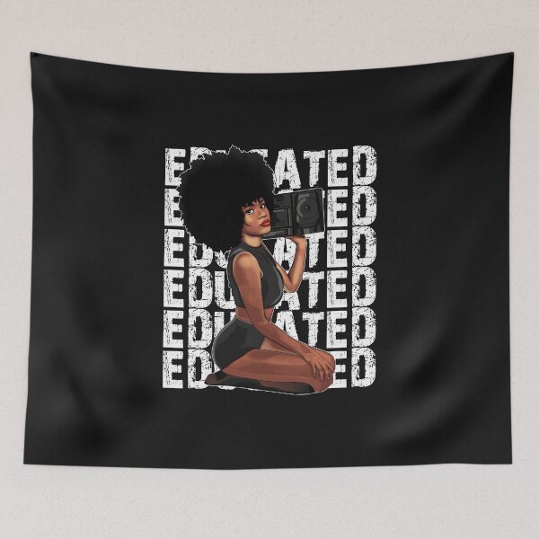 Item preview, Educated Afro Cutie Gift designed and sold by BoldNewLook.