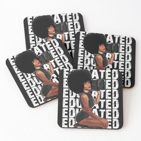 Item preview, Educated Afro Cutie Gift designed and sold by BoldNewLook.