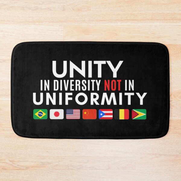 Item preview, Unity in Diversity Not in Uniformity designed and sold by FloydSawyer.
