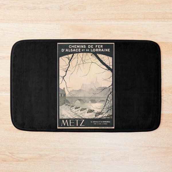 Item preview, Metz retro poster designed and sold by CorasPosters.