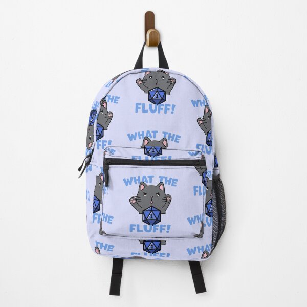 Item preview, What the Fluff Dungeon Meowster designed and sold by Cute N' Nerdy Shop.