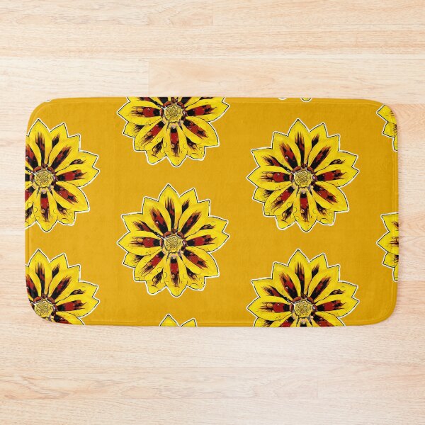 Item preview, Sunshine Flower Cartoon in Mustard Orange! designed and sold by r383x4.