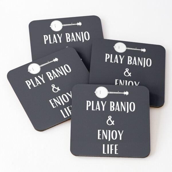 Item preview, Play Banjo & enjoy life designed and sold by good vibes clothing.