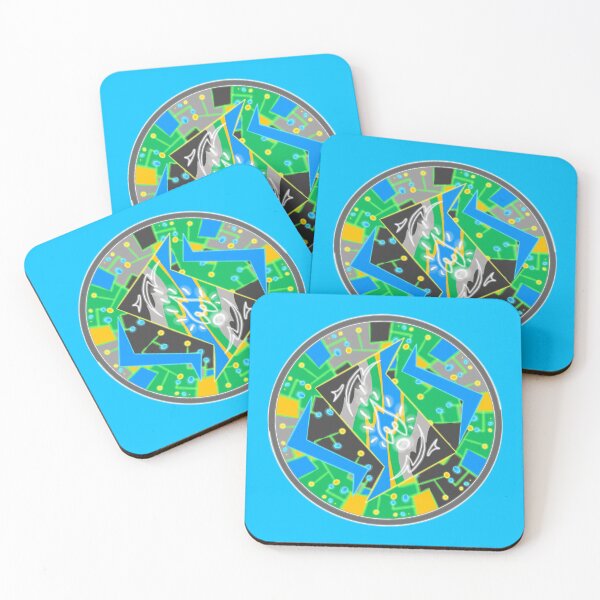 Item preview, Neon Magic Circle - Electric designed and sold by madisondraws.