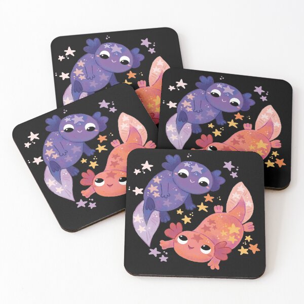 Item preview, Axolotl de la galaxia estelar designed and sold by michelledraws.