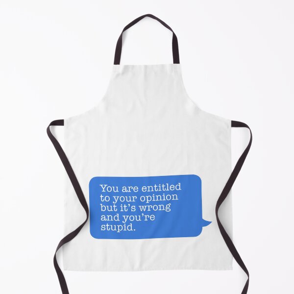 Item preview, You are entitled to your opinion  designed and sold by mrwonderllama.