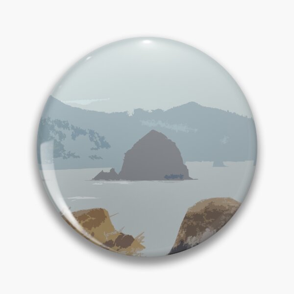 Item preview, Cannon Beach Vintage Travel Sticker, Vintage Travel Poster designed and sold by MadeByEmilyLam.