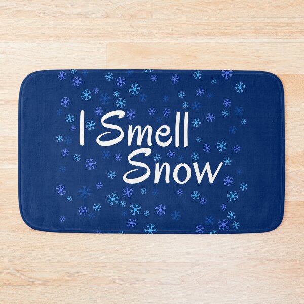 Item preview, I Smell Snow - White Blizzard! Winter Lovers Unite! The fresh fallen snow on a cold December day as Christmas approaches. designed and sold by SeaStories88.