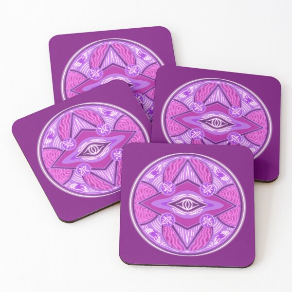 Item preview, Neon Magic Circle - Psychic designed and sold by madisondraws.