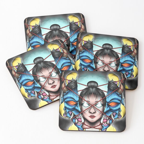 Item preview, Bound To The Mask designed and sold by BC-Illustration.
