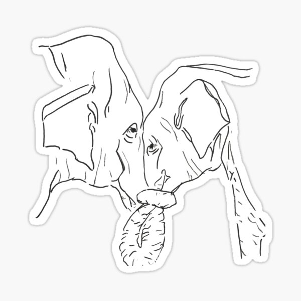 Item preview, Elephant Love designed and sold by Laura Colglazier.